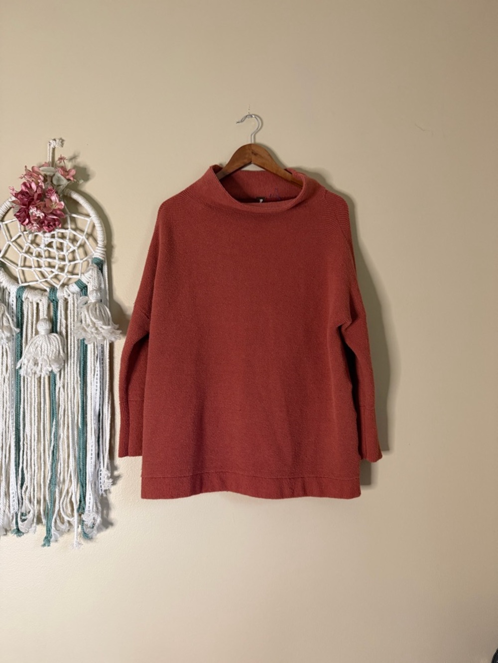 Free People Ottoman Slouchy Tunic Sweater Size Small